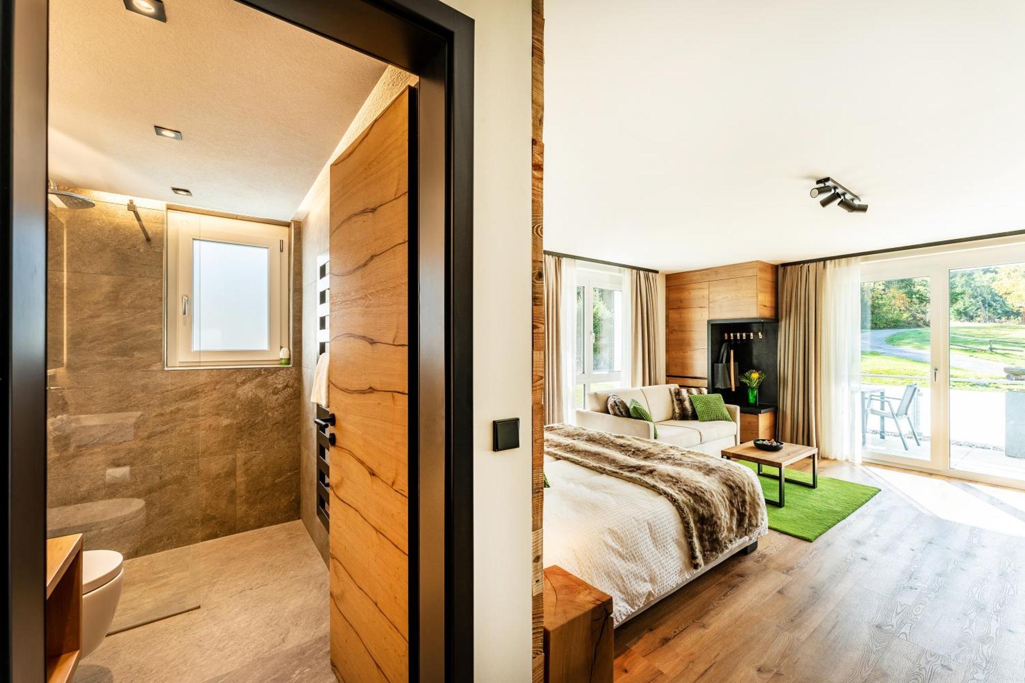 Black Forest Luxury Apartment Baerenhoehle Mit Sauna 施卢赫湖 外观 照片